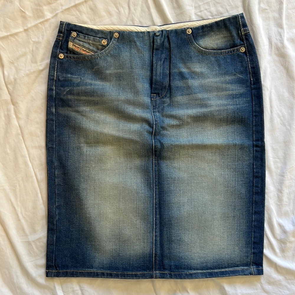 Diesel denim skirt size 26